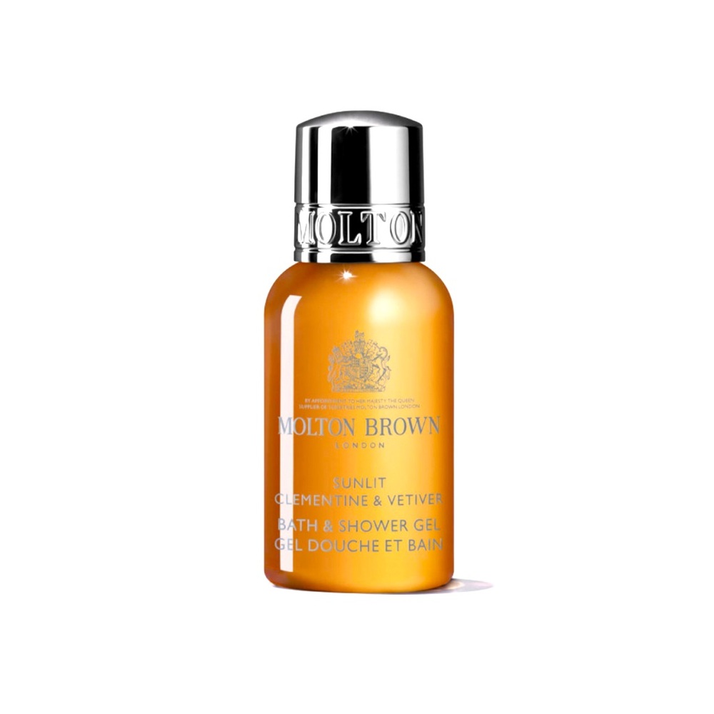 NEW Molton Brown London Sunlit Clementine Vetiver Bath Shower Gel Sample…